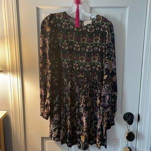 💋 CLASSIC FEMME 💋 boho NWOT stunning sexy Sezane babydoll dress 36  RARE 💋